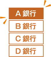 銀行例